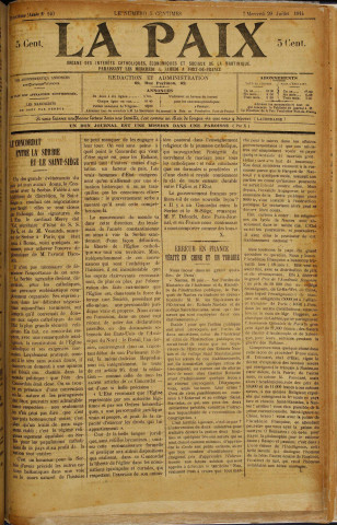 La Paix (n° 140)