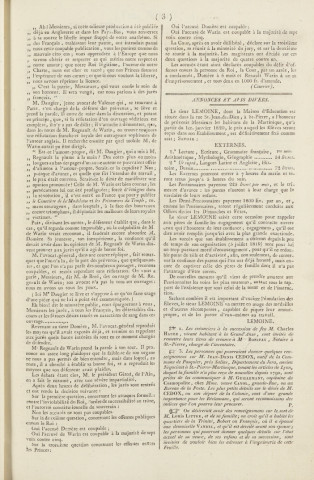 Gazette de la Martinique (1820, n° 3)