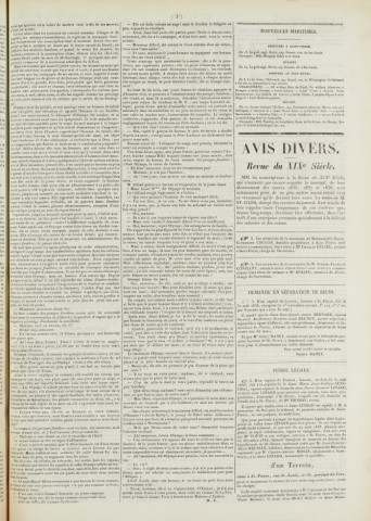 Le Courrier de la Martinique (1838, n° 74)