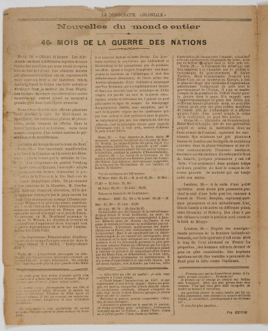 La Démocratie coloniale (n° 159)