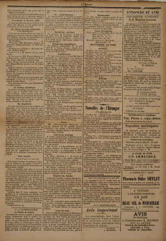 L'Opinion (n° 716)