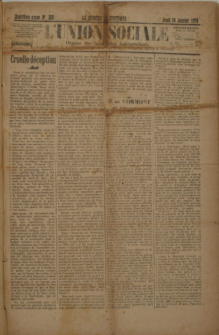 L'Union sociale (n° 396)