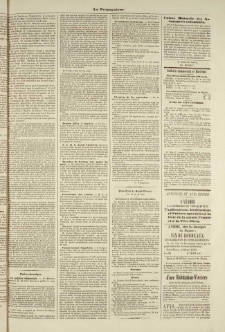 Le Propagateur (1863, n° 27)