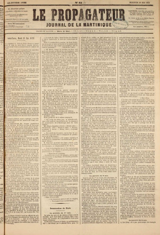 Le Propagateur (1871, n° 41)