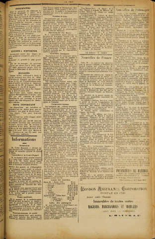 La Paix (n° 109)