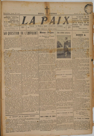La Paix (n° 1705)
