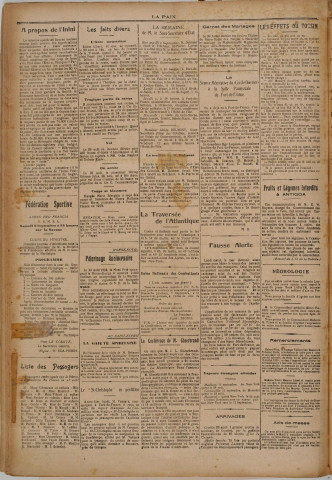 La Paix (n° 1677)