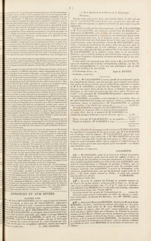 Gazette de la Martinique (1824, n° 49)