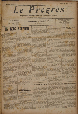 Le Progrès (n° 86)