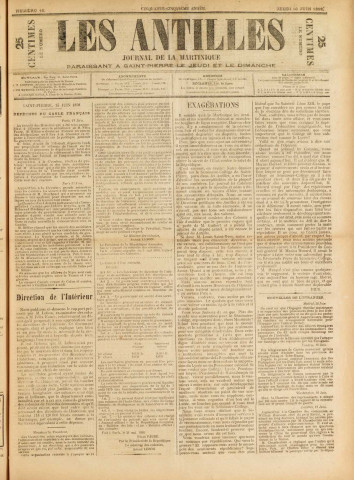 Les Antilles (1898, n° 45)