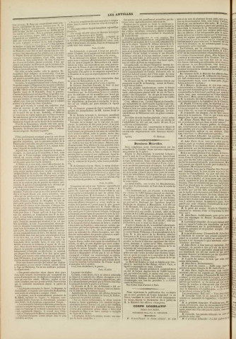 Les Antilles (1870, n° 61)