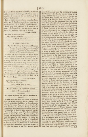 Gazette de la Martinique (1814, n° 14)