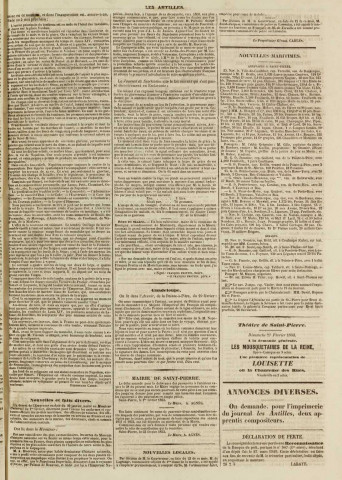 Les Antilles (1853, n° 17)