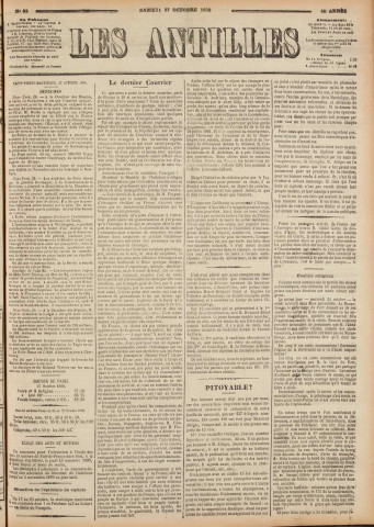 Les Antilles (1888, n° 82)