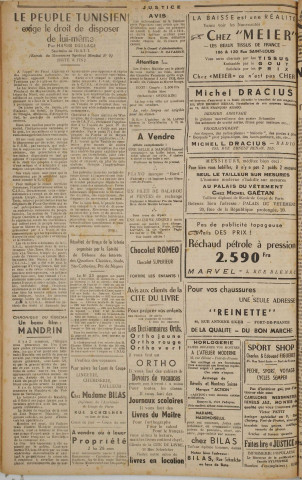 Justice (1952, n° 31)