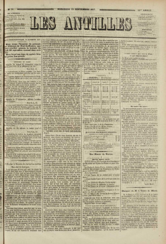 Les Antilles (1877, n° 74)