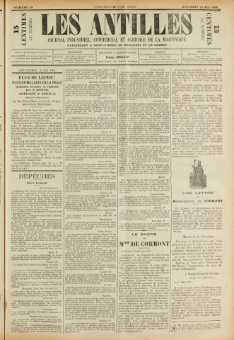 Les Antilles (1900, n° 39)