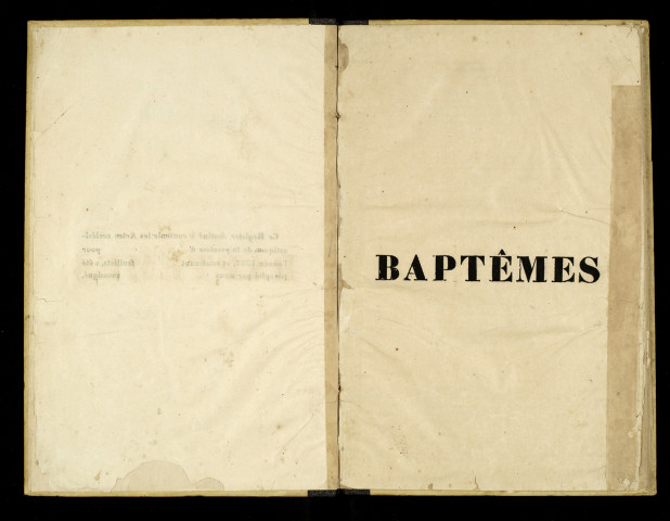 Baptêmes, tables