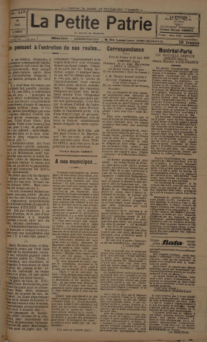 La Petite Patrie (n° 415)