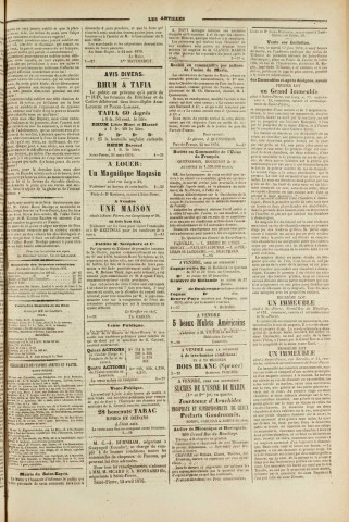 Les Antilles (1876, n° 43)