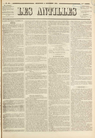 Les Antilles (1869, n° 96)