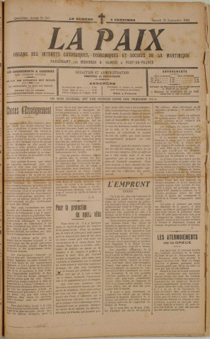 La Paix (n° 343)