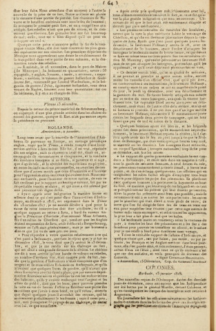 Gazette de la Martinique (1818, n° 17)