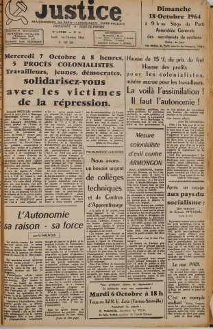 Justice (1964, n° 40)