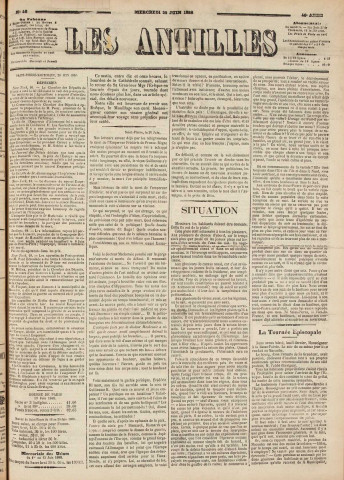 Les Antilles (1888, n° 46)