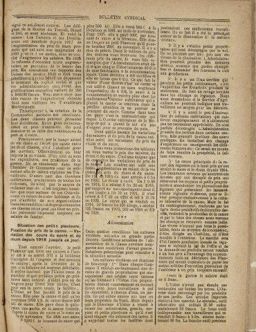 Bulletin syndical (n° 19)