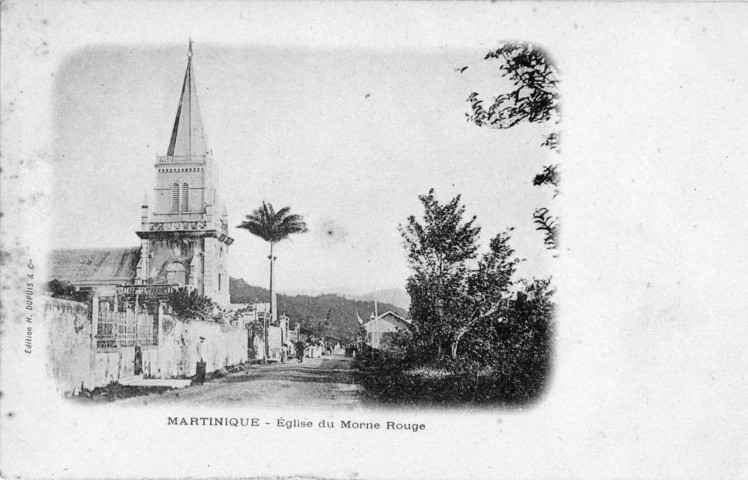 Martinique. Morne Rouge. Eglise du Morne Rouge