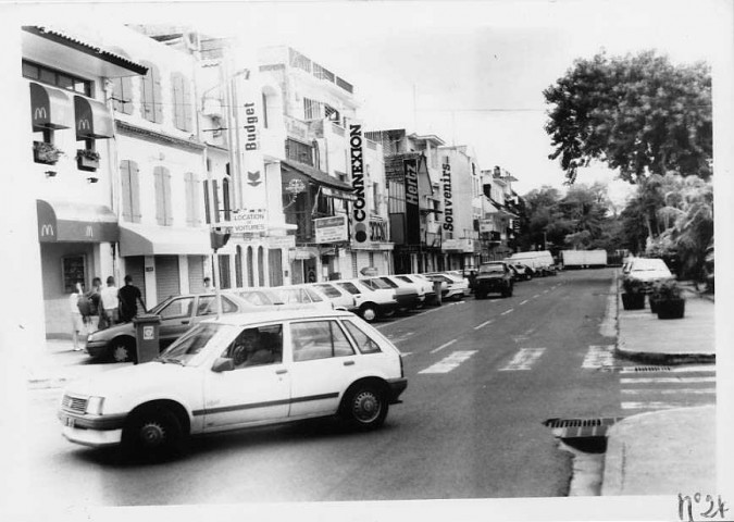 Martinique. Fort-de-France. Rue Ernest Deproges