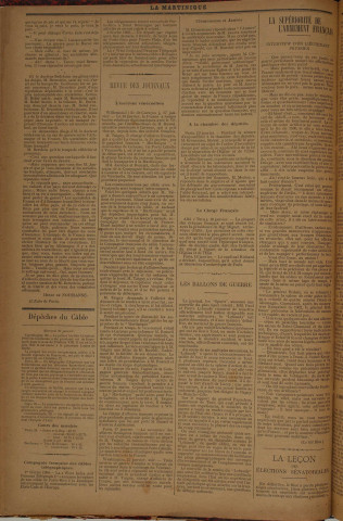 La Martinique (année III, n° 10)
