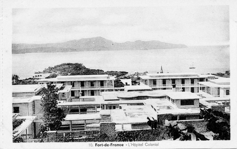 Fort-de-France. L'hôpital colonial