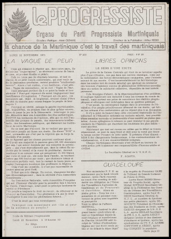 Le Progressiste (n° 289)