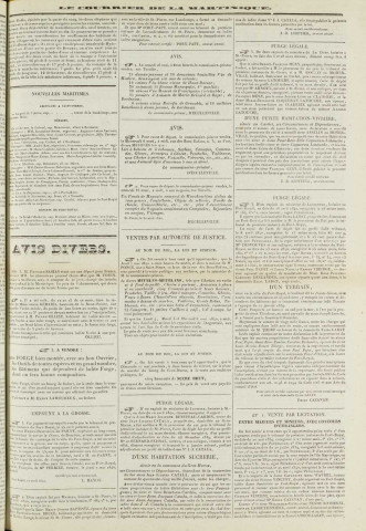 Le Courrier de la Martinique (1840, n° 36)
