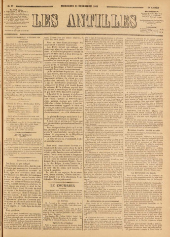 Les Antilles (1889, n° 97)