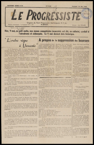 Le Progressiste (n° 94)