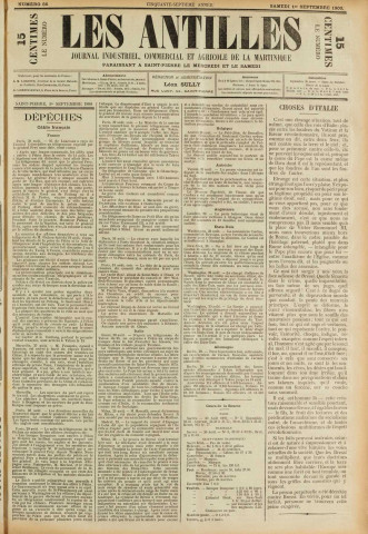 Les Antilles (1900, n° 66)