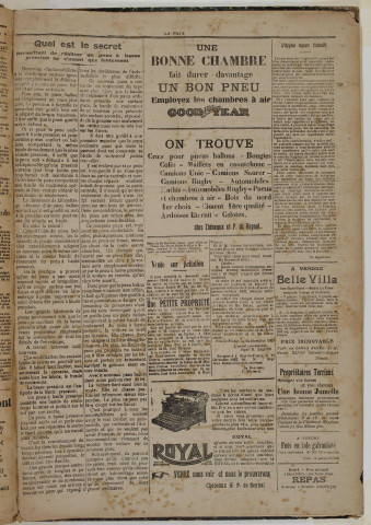 La Paix (n° 1418)