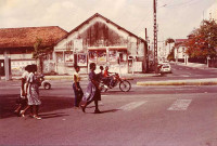 Martinique. Fort-de-France. Carrefour boulevard du Général de Gaulle et rue Félix Eboué