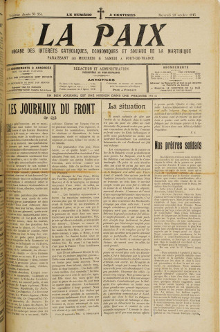 La Paix (n° 254)