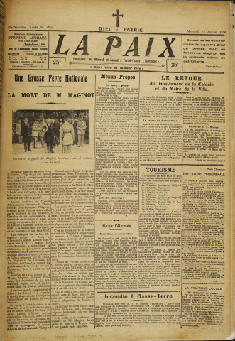 La Paix (n° 1807)