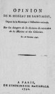 Réorganisation du ministère de la marine. Opinion de M. Moreau de Saint-Méry sur les dangers de la division du ministère de la marine et des colonies