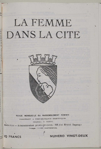 La Femme dans la cité (n° 22)