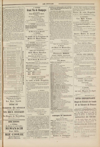 Les Antilles (1873, n° 17)