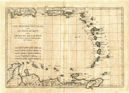 Les Petites Antilles ou les Isles du vent avec celles de sous le vent