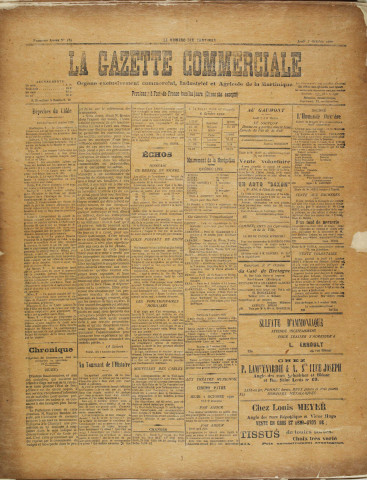 La Gazette commerciale (n° 152)