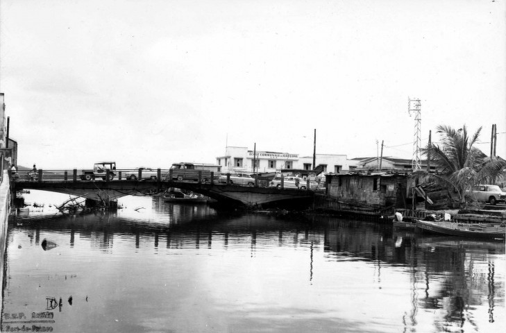 Martinique. Fort-de-France. Ancien pont de l'abattoir