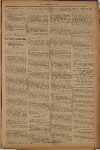 L'Union démocratique (n° 197)